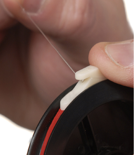 Shark Tooth fishing line management system