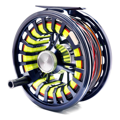 Guideline Halo Fly Reel - Dark Grey Sapphire Blue