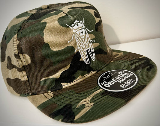 Limited Edition Vintage Camo 5 Panel Snapback Hat